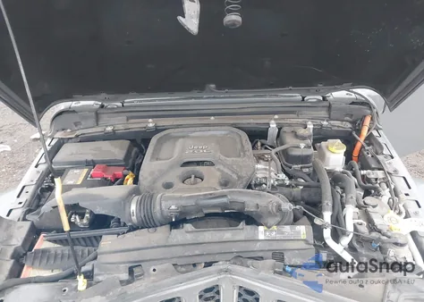 2022 Jeep Wrangler 4Xe Unlimited Sahara 4X4 z USA, uszkodzony, nr VIN 1C4JJXP68NW214467